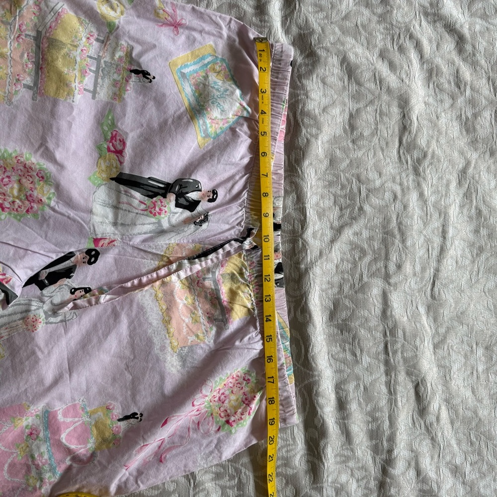 Nick & Nora Lavender Bridal Print Pajama Pants - Picture 7 of 8